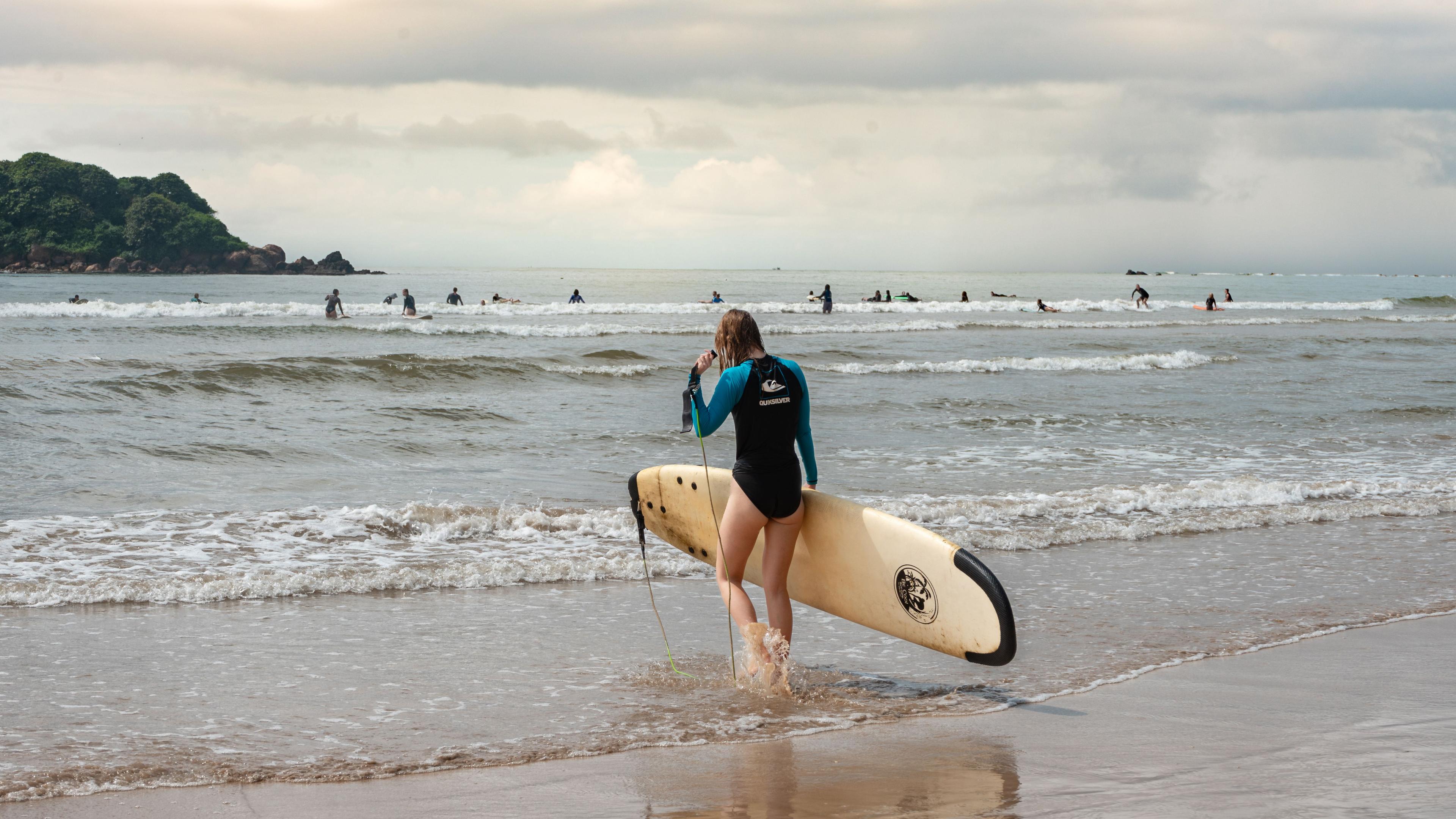 Surf, Cycle and Cook at the Cliff Edge of Cape Weligama